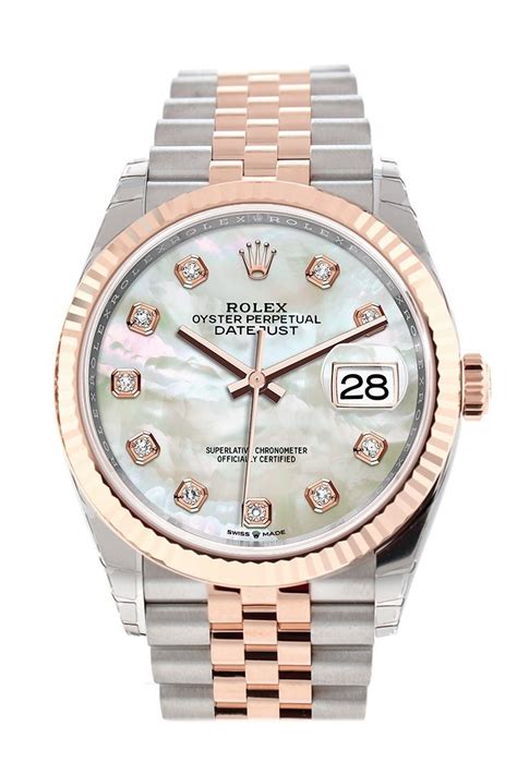 rolex mother of pearl datejust